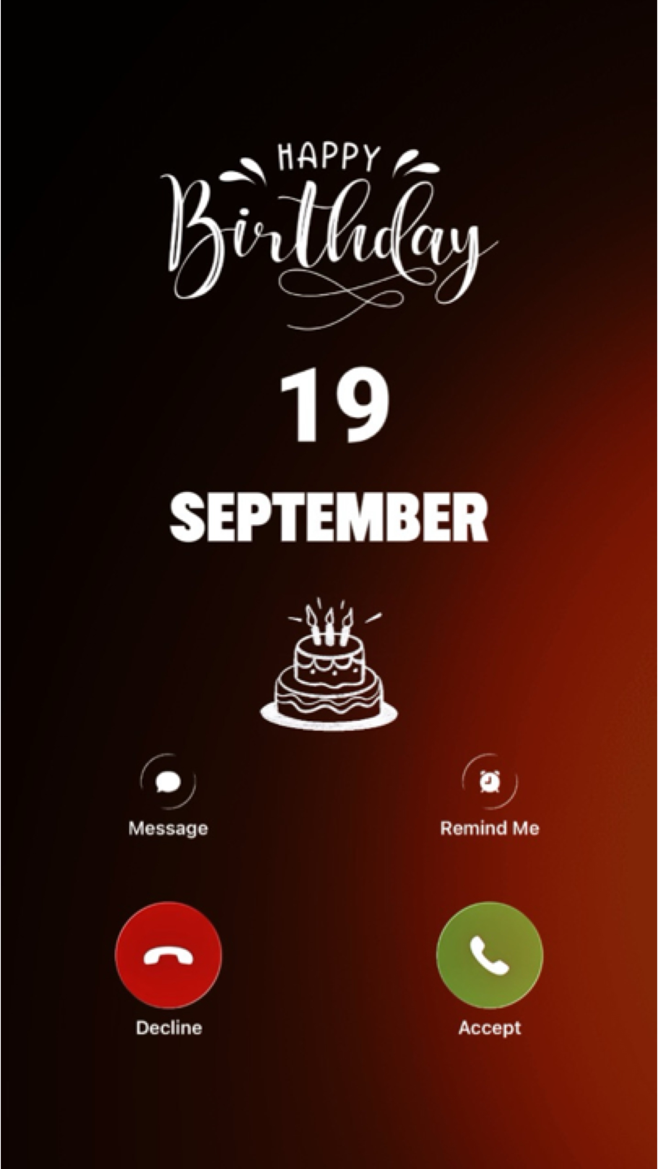 BIRTHDAY 19SEPTEMBER