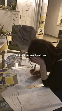 You're good soldier