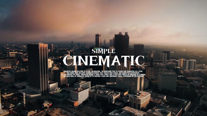 CINÉMATIQUE SIMPLE 