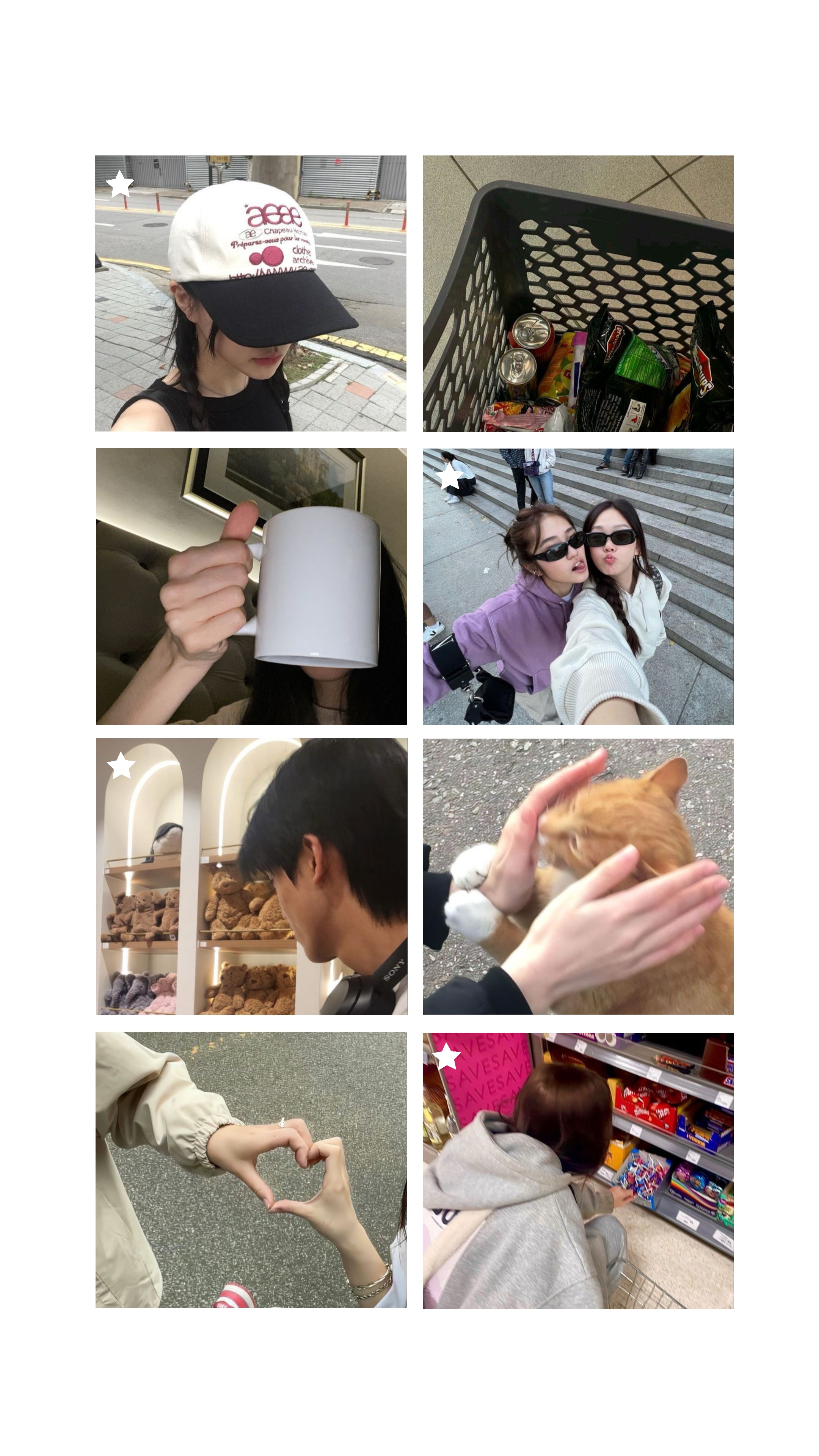 Collage de 8 fotos