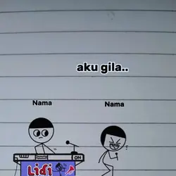 MANUSIA LIDI,AKU GIL