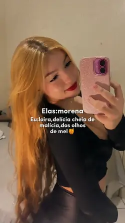 loira dos olhos de m