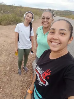 caminhada ar livre
