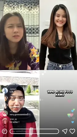 live bareng. 