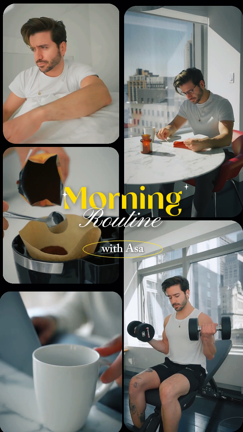 Homem De Rotina Matinal