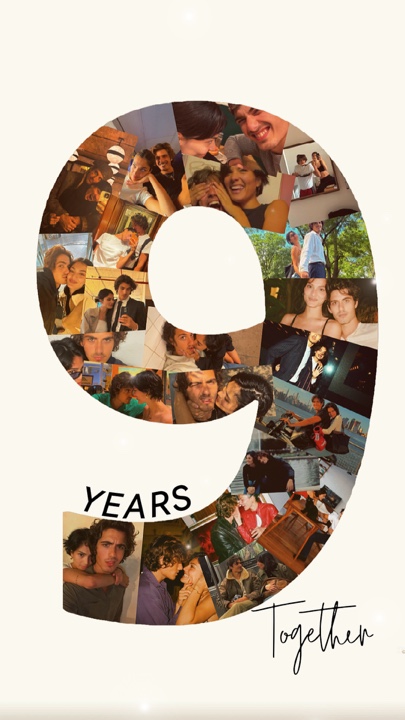 Anniversary 9 years 