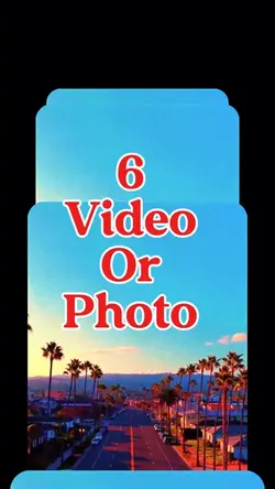 6 video or photo 