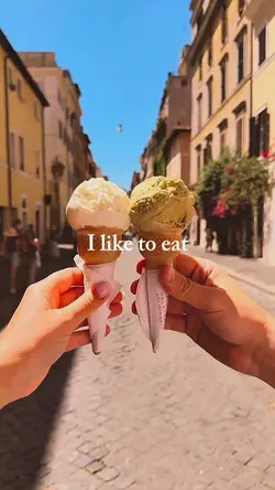 I like to eat