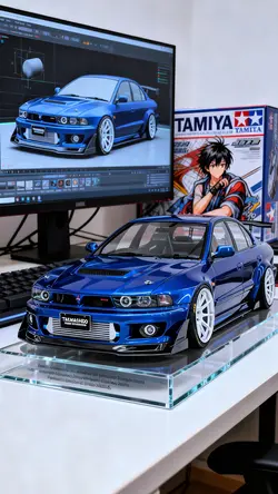 Car Miniatur 3D