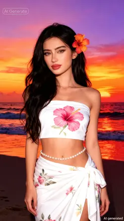 Ai Beach photoshoot 