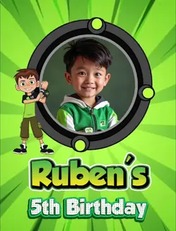 Ben10 Invitation