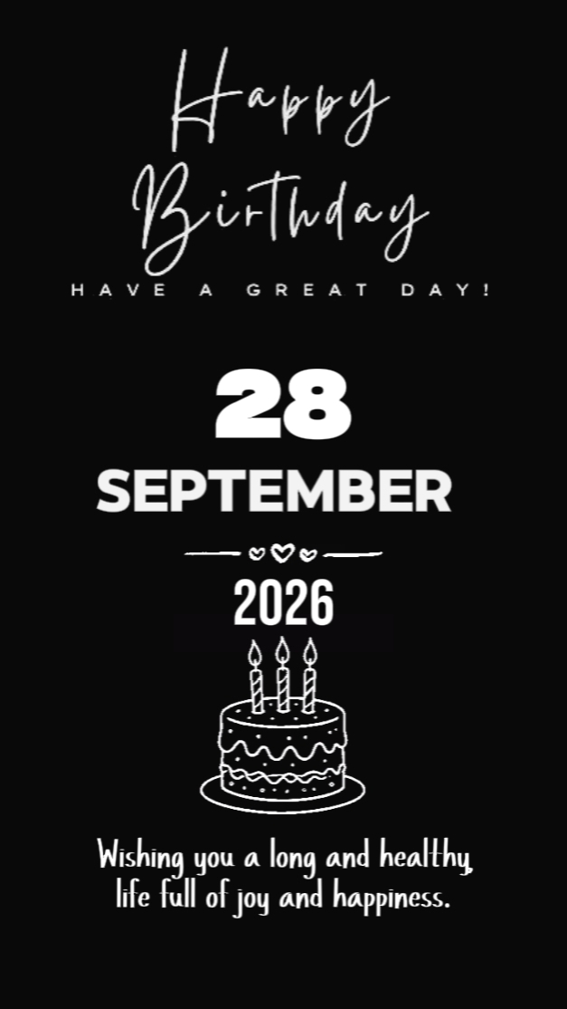 28 sptember birthday