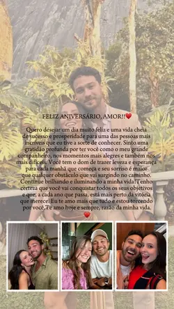 parabéns amor 💘