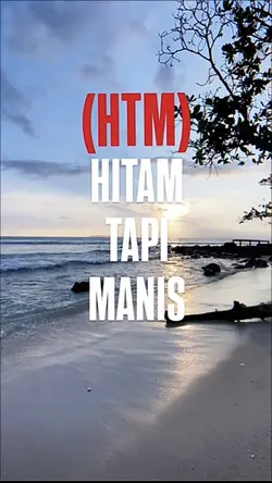 hitam tapi manis