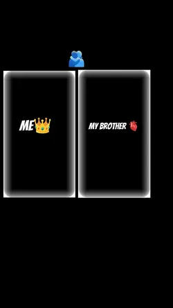 me & brother