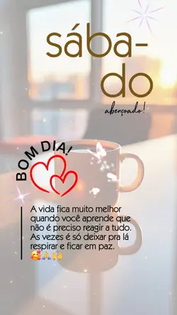 Bom dia Sábado!