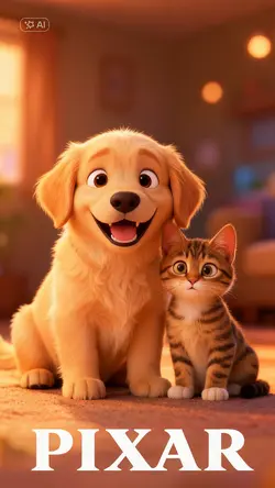 Cat and Dog Disney
