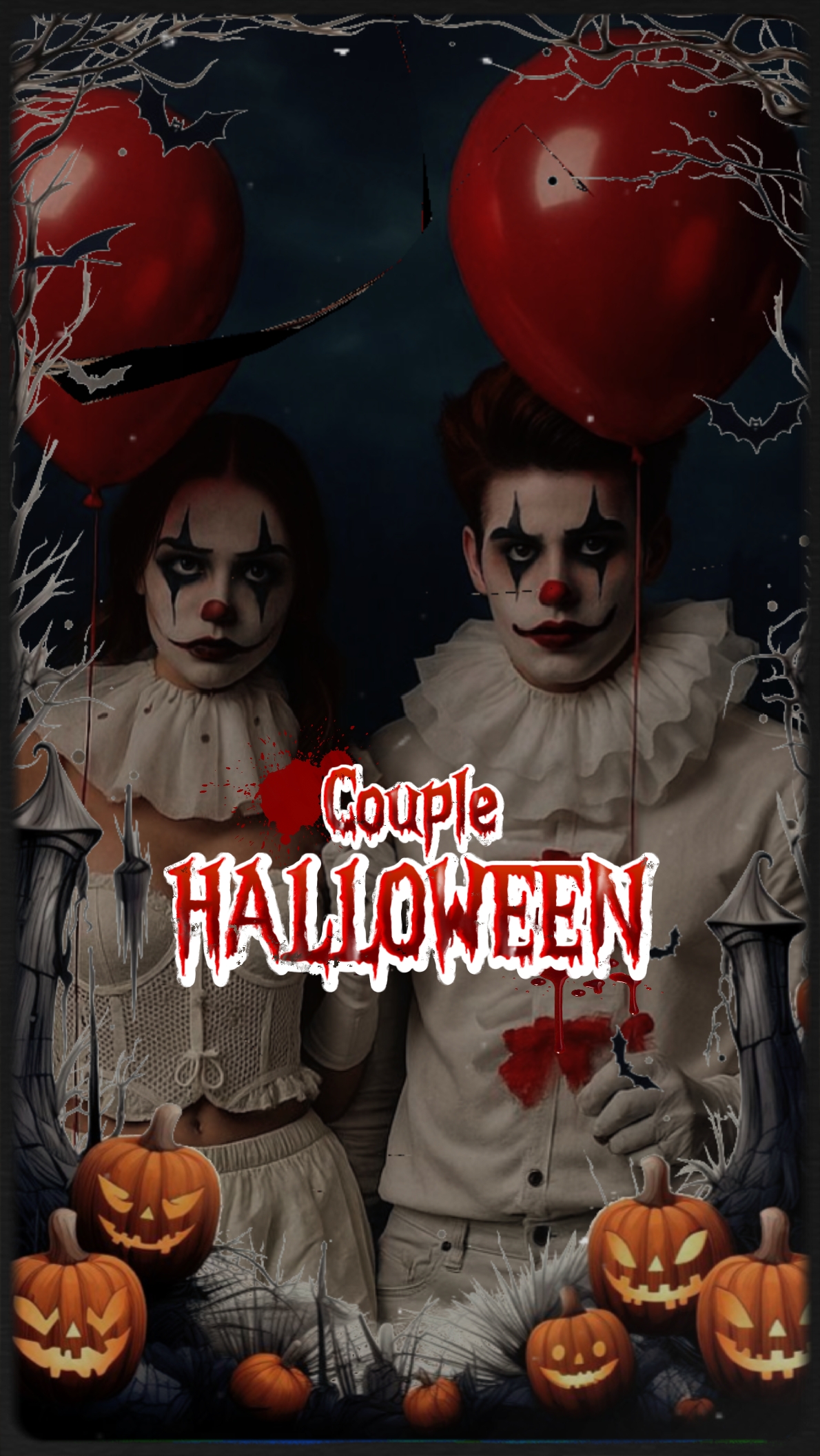 Paar Halloween