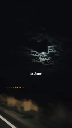Lo siento 