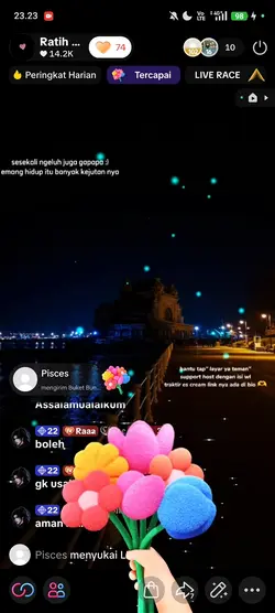 Template gift tiktok