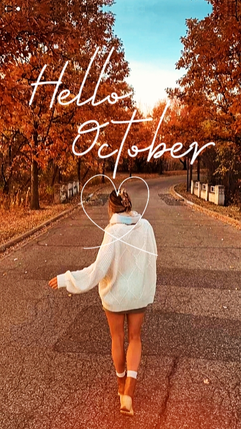 Bonjour octobre