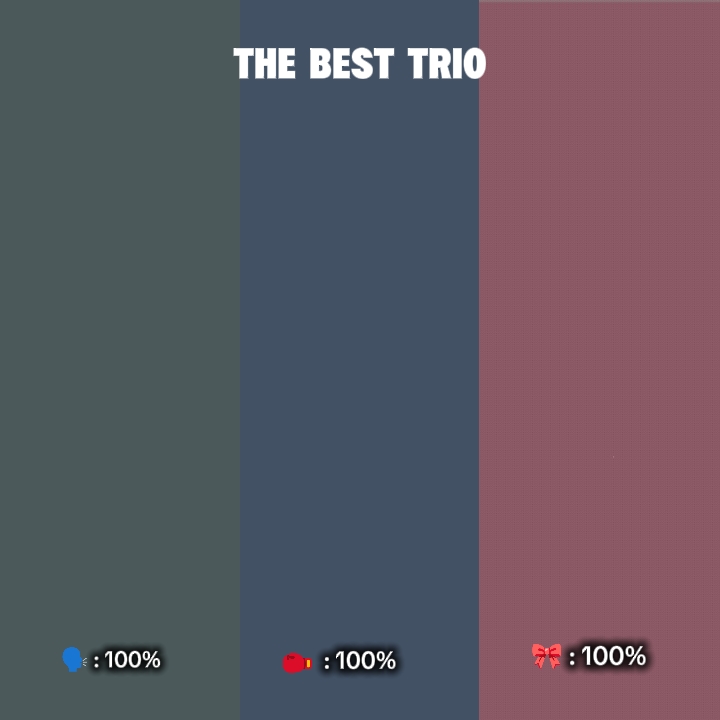 Ang pinakamahusay na trio