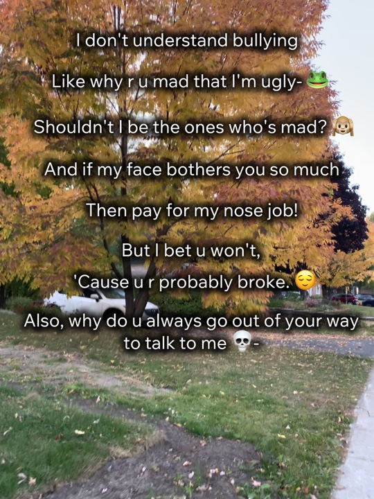 Like why bro- 😀