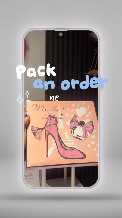 Pack an order templa