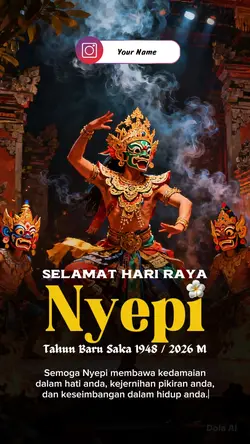 Selamat Nyepi 2026