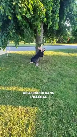 dans l'illégal