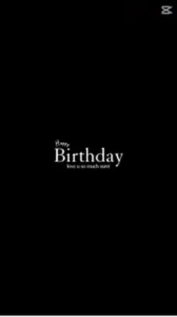 HAPPY BDAY SUM