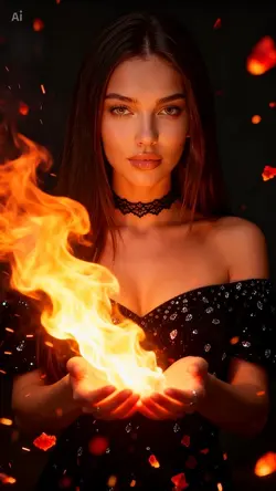 Fire Portrait 