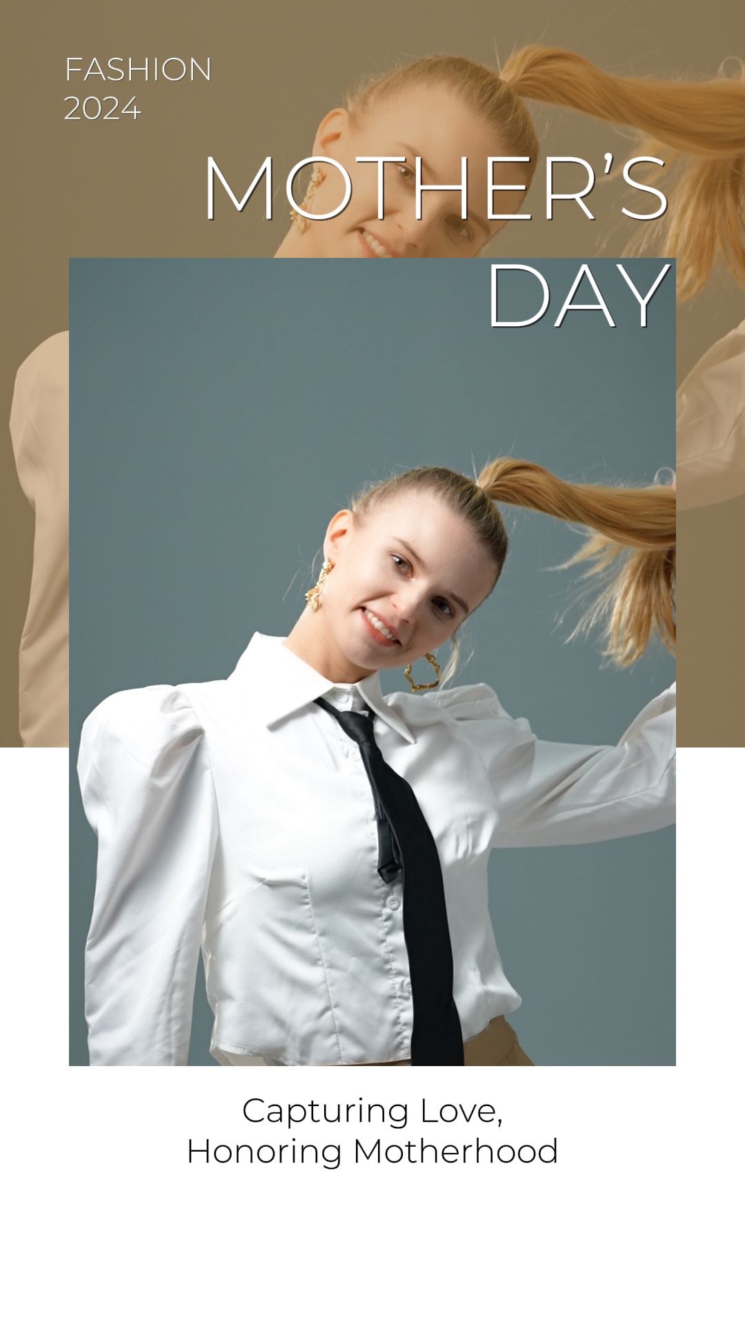 Affichage de vêtements pour femmes Style élégant pour la fête des mères 