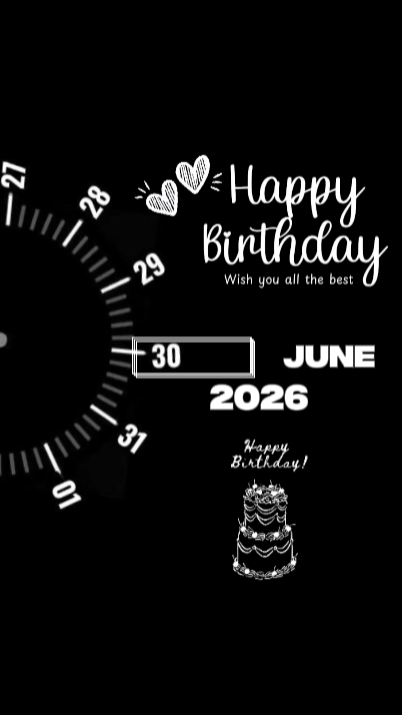 Cumpleaños 30 de junio 