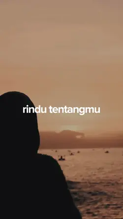 rindu tentangmu tak