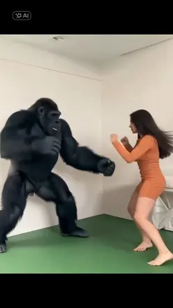 FIGHT WITH GORILLA