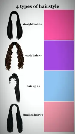 4 types of hairstyle