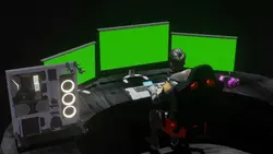 3D GREEN SCREEN