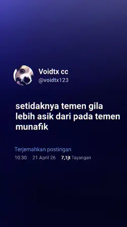 setidaknya temen