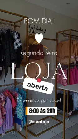 SEGUNDA LOJA ABERTA