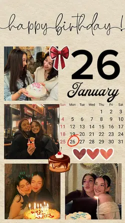 HBD 26 JANUARY
