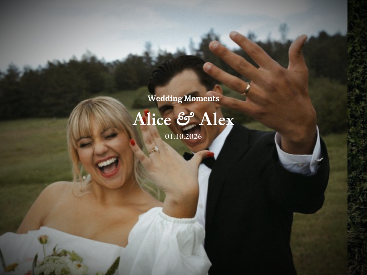 Moments de mariage
