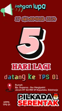 menuju 5hari pilkada