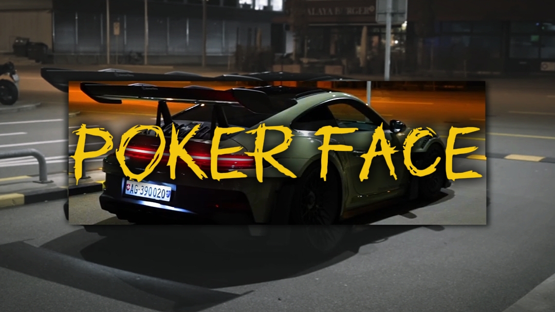 Poker face