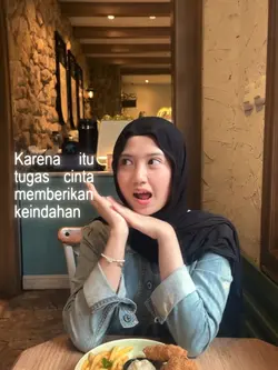 karena itu tugas cin
