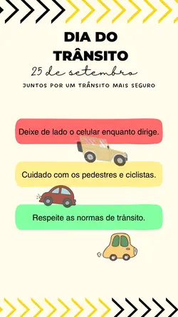 Dia do trânsito 