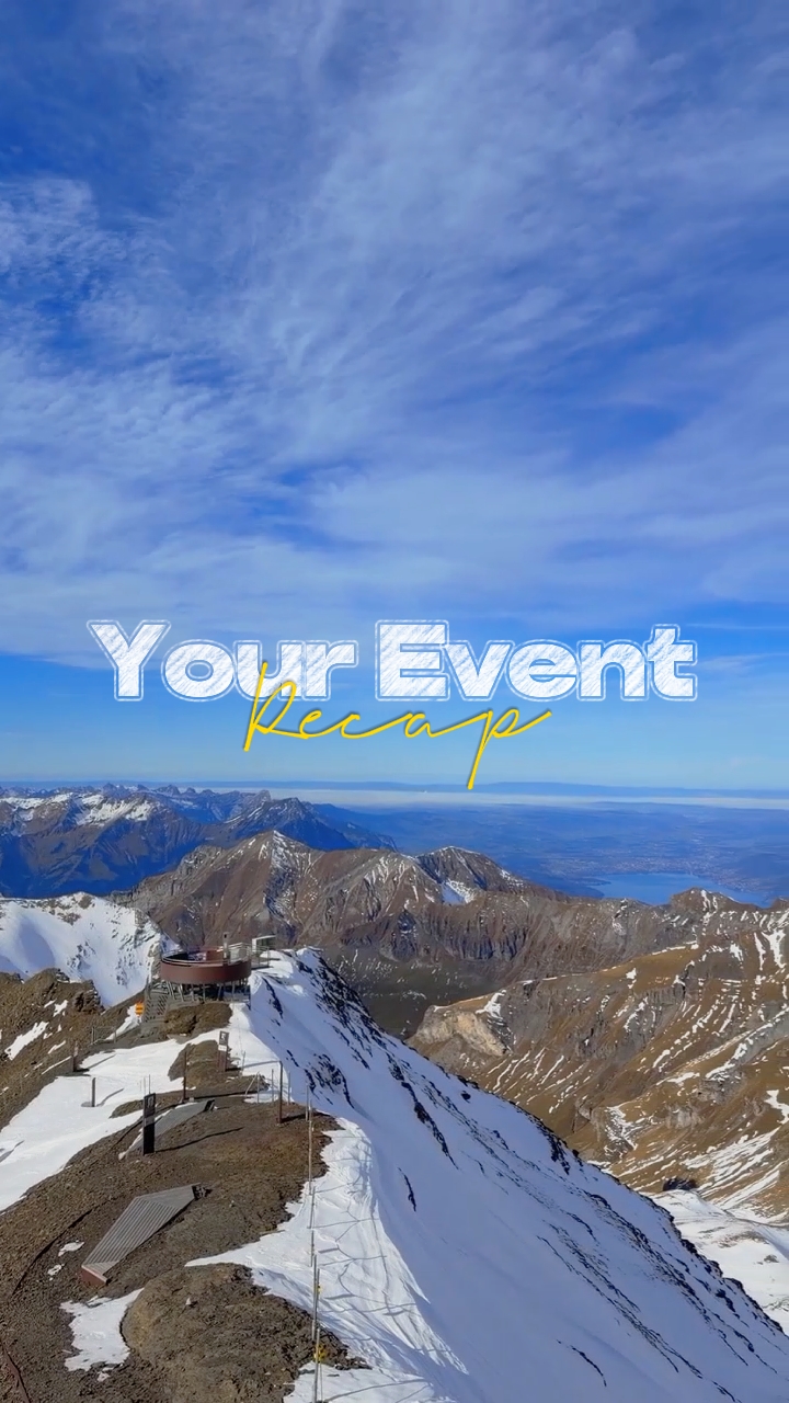 your event recap