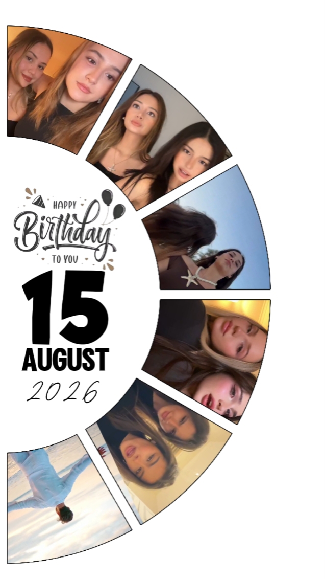BIRTHDAY AUGUST 15