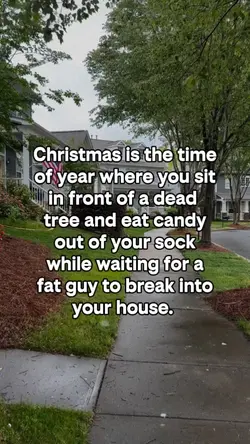 Christmas is the tim