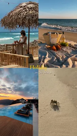 Holiday on the beach